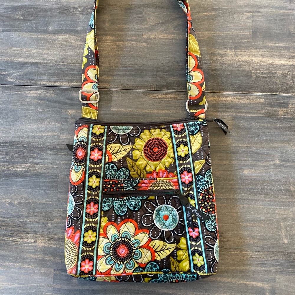 Vera Bradley floral crossbody